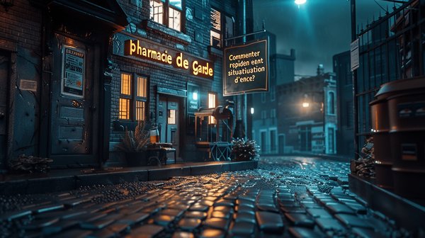 Comment repérer rapidement une pharmacie de garde en situation d'urgence ?